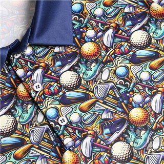 Fashion Sports Wear Bergen heren polo, navy/green