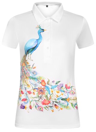 Fashion Sports Wear Valencia dames polo, wit