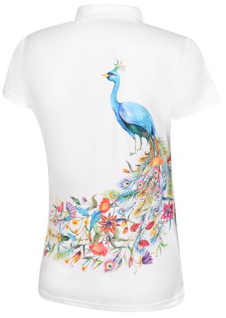 Fashion Sports Wear Valencia dames polo, wit