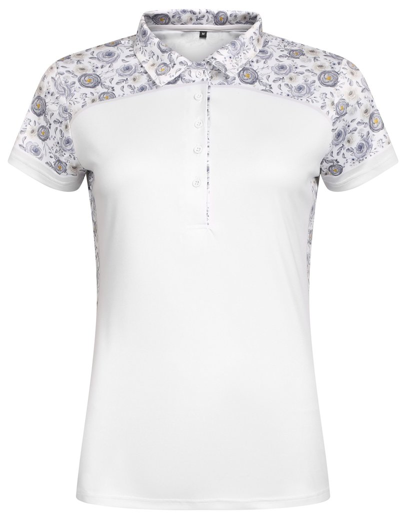 Fashion Sports Wear Valdivia dames polo, wit