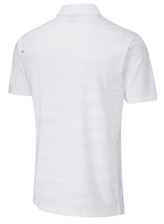 PING Claude Camo Mesh heren polo, wit