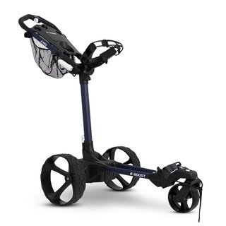 MGI E-Boost hybrid golf trolley 2026 elektrische trolley, mat navy