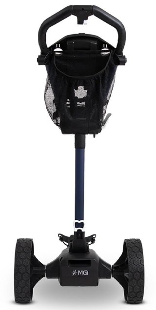 MGI E-Boost hybrid golf trolley 2026 elektrische trolley, mat navy