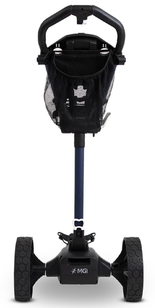 MGI E-Boost hybrid golf trolley 2026 elektrische trolley, mat navy