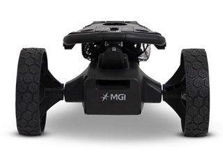 MGI E-Boost hybrid golf trolley 2026 elektrische trolley, mat navy
