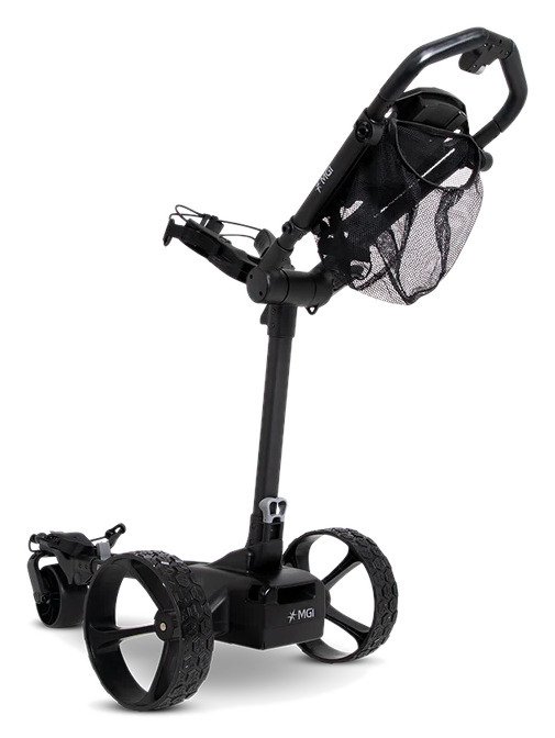 MGI E-Boost hybrid golf trolley 2026 elektrische trolley, mat navy