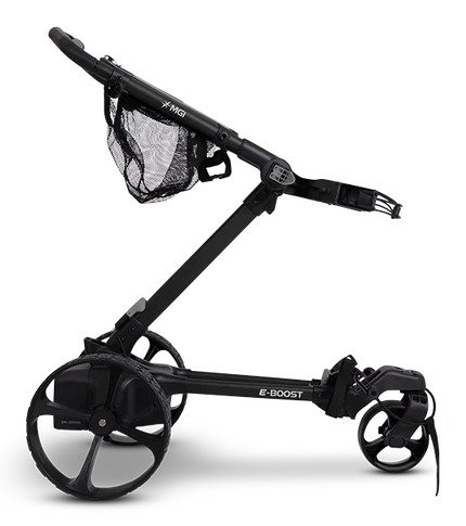 MGI E-Boost hybrid golf trolley 2026 elektrische trolley, mat navy