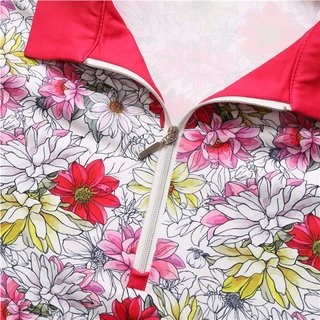 Fashion Sports Wear Cali dames jurk, wit/rood
