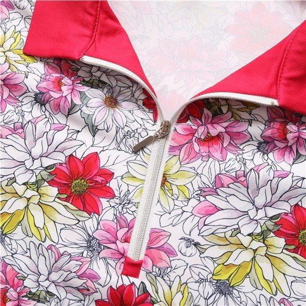 Fashion Sports Wear Cali dames jurk, wit/rood