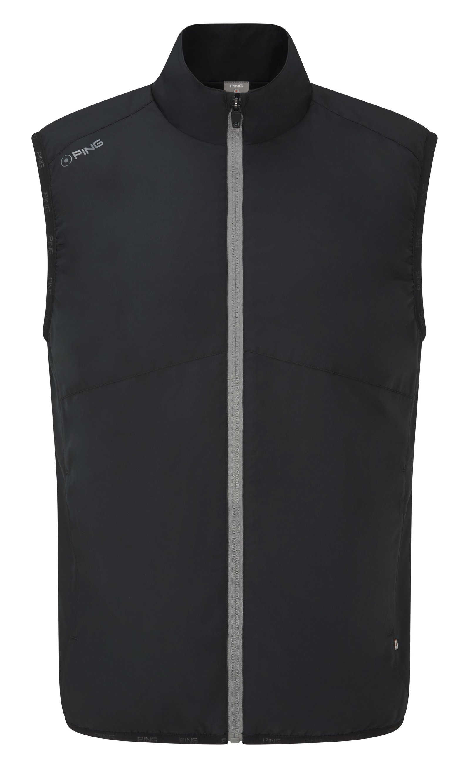PING Burford heren vest, zwart