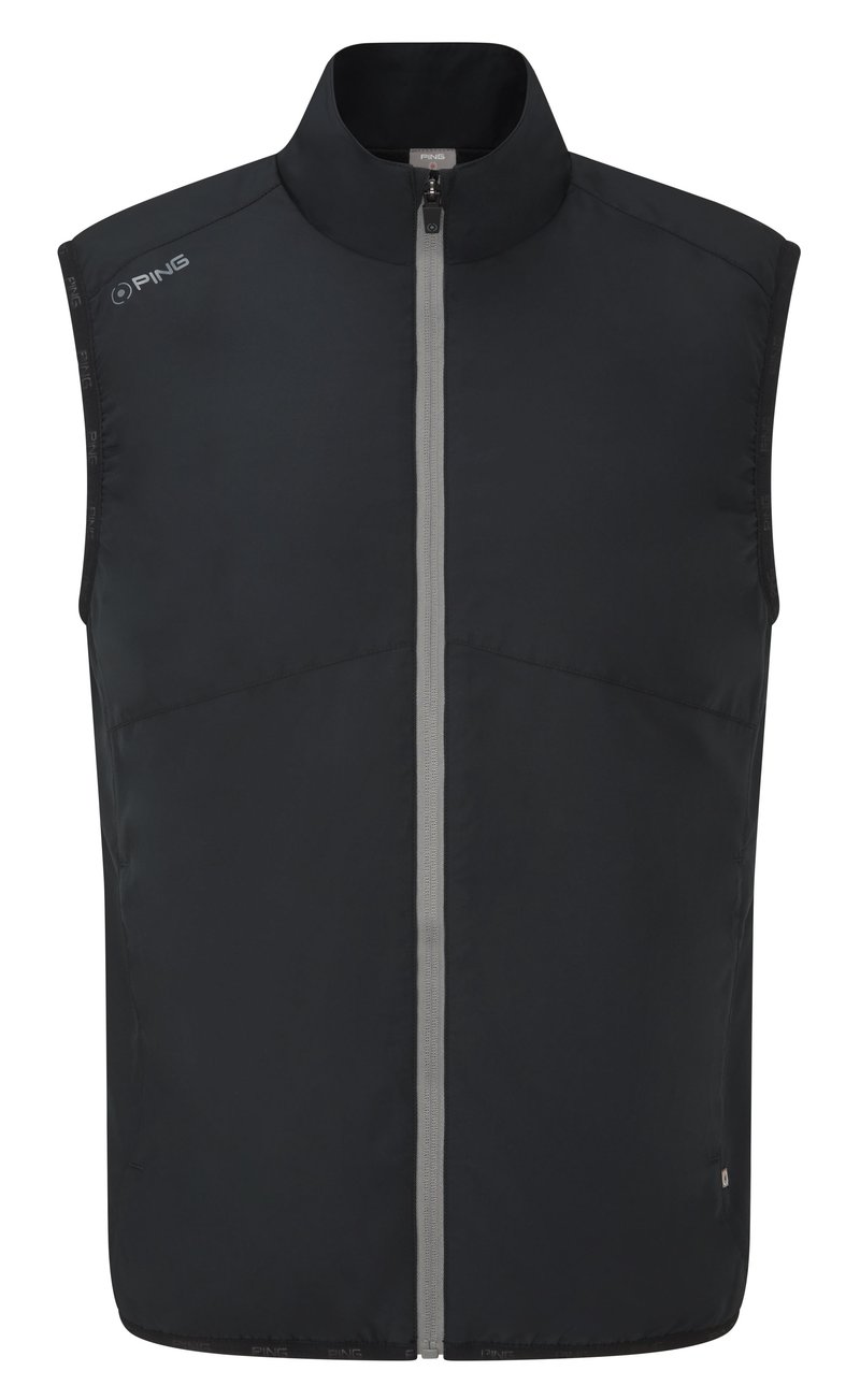 PING Burford heren vest, zwart