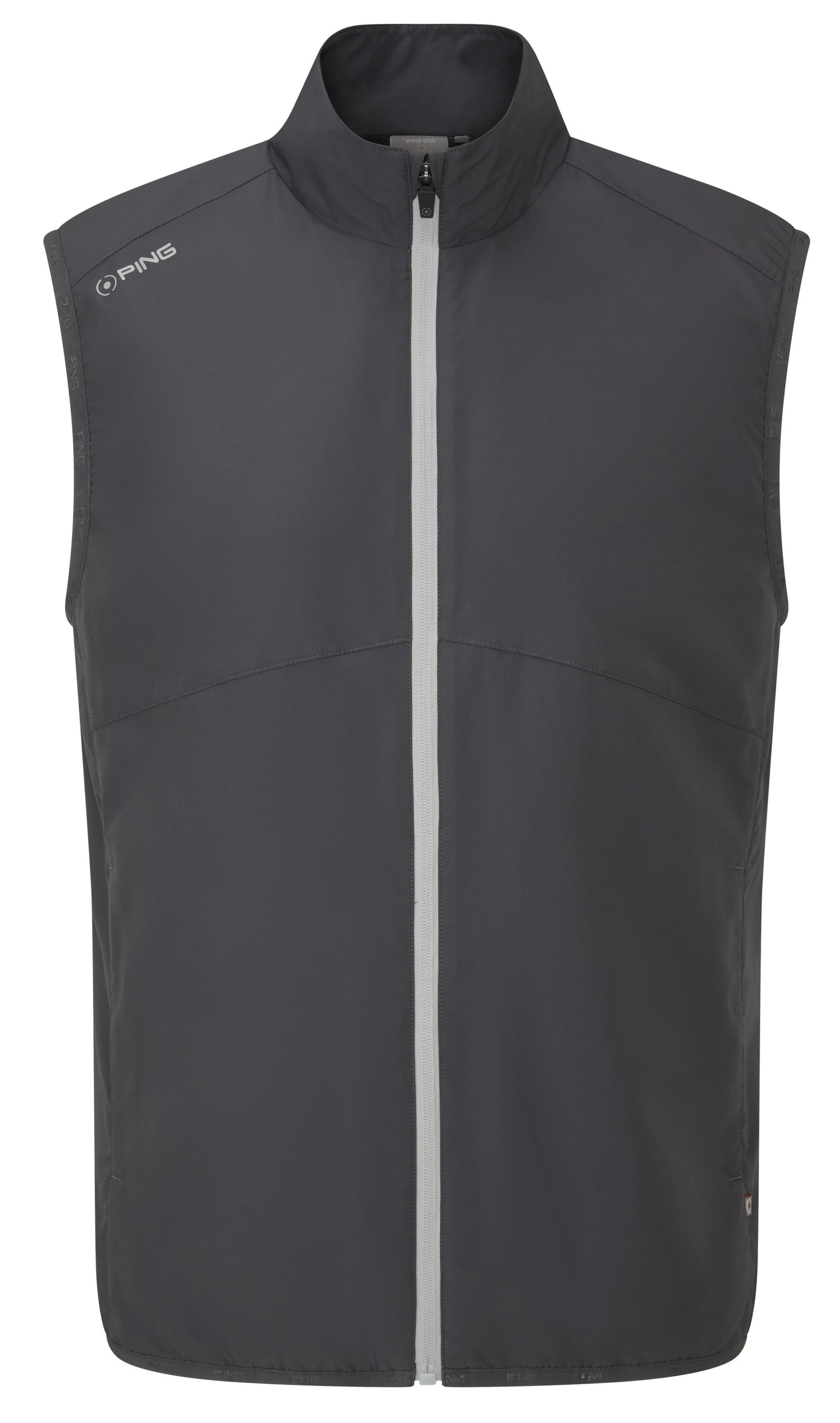 PING Burford heren vest, asphalt