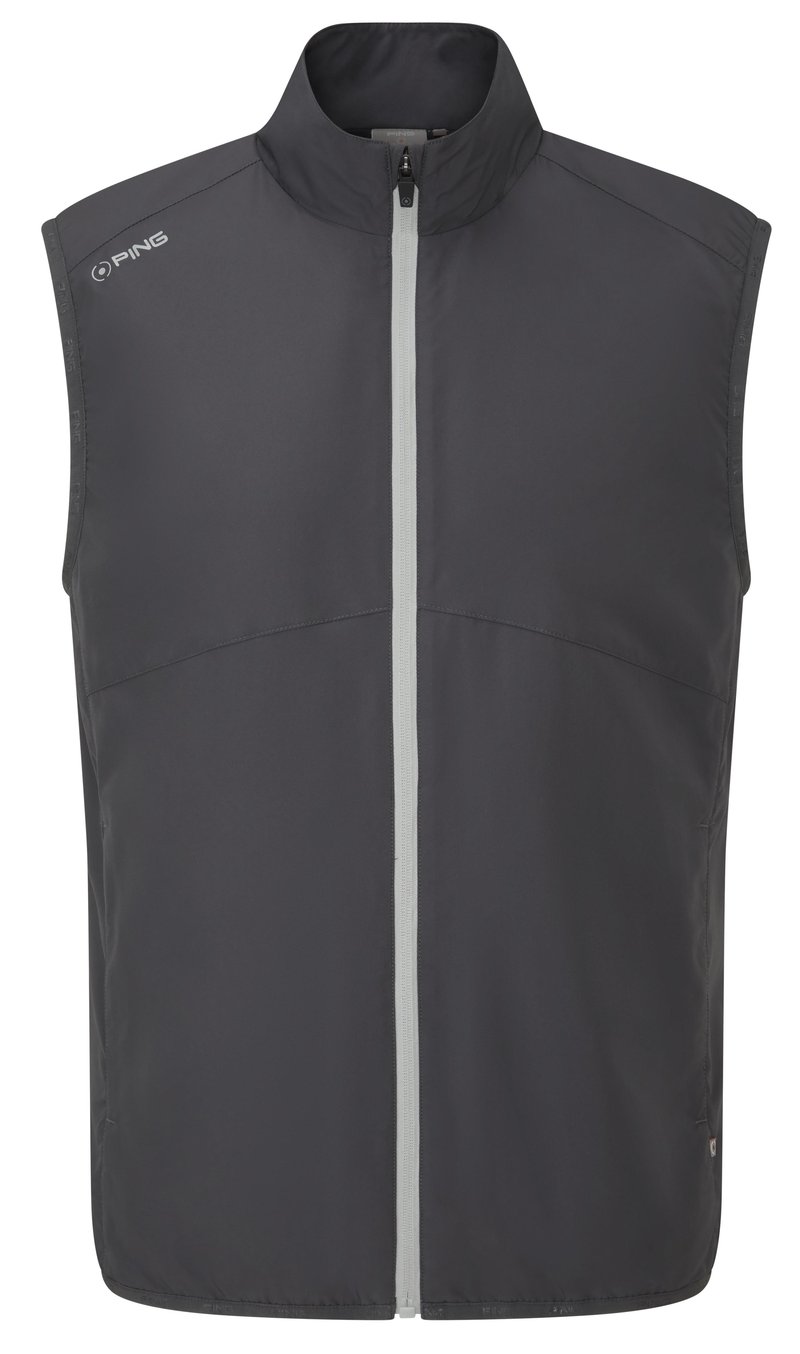 PING Burford heren vest, asphalt