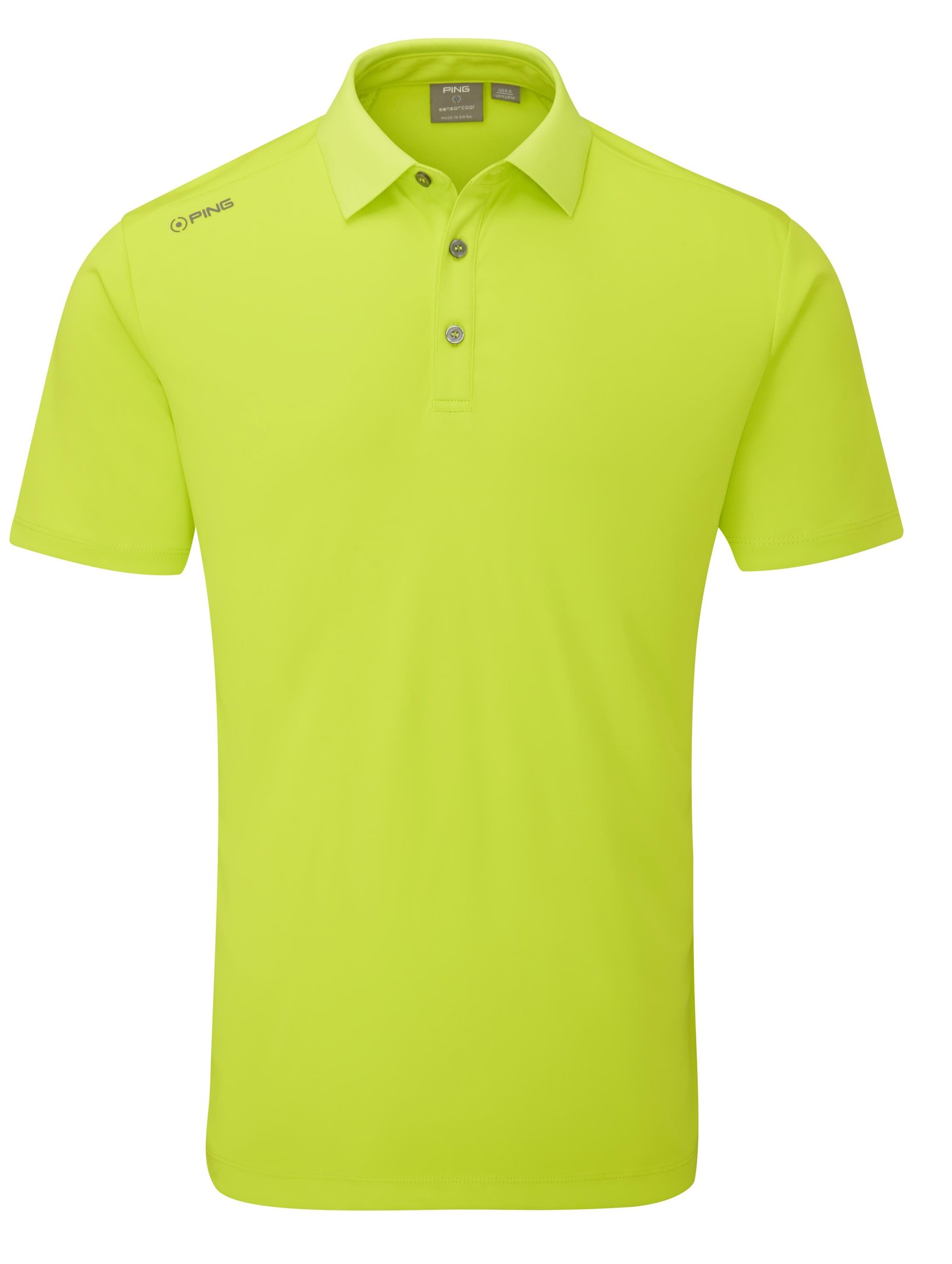 PING Lindum heren polo, lime