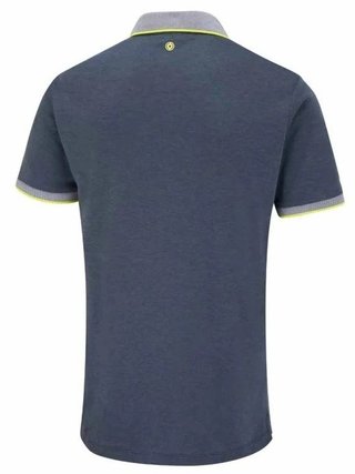 PING Gideon heren polo, light navy marl
