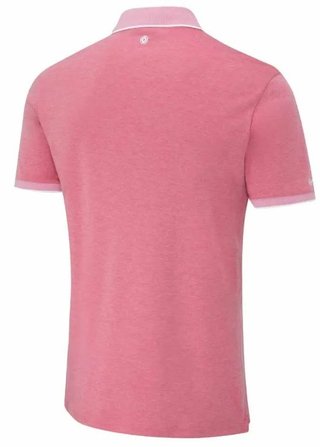 PING Gideon heren polo, rhapsody pink marl
