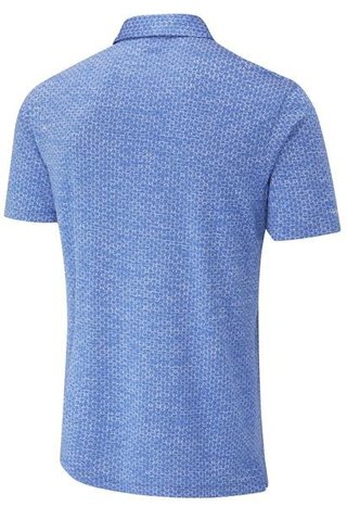 PING Rafe heren polo, bright cobalt