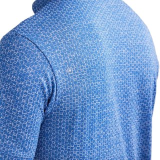 PING Rafe heren polo, bright cobalt