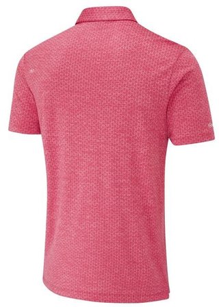 PING Rafe heren polo, rhapsody pink