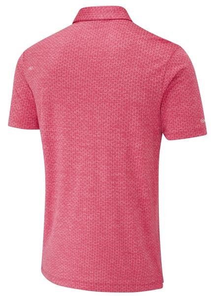 PING Rafe heren polo, rhapsody pink