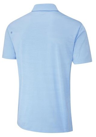 PING Claude Camo Mesh heren polo, baltic sea