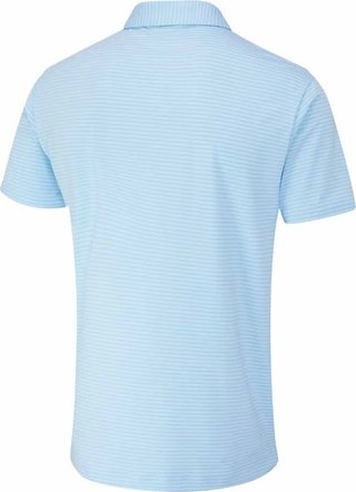 PING Langford heren polo, baltic sea/white