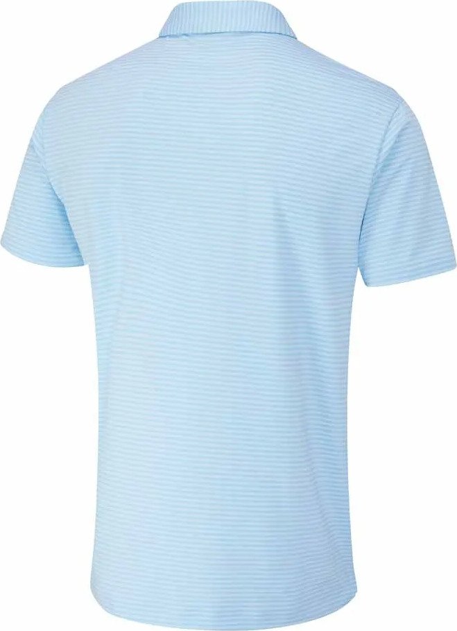 PING Langford heren polo, baltic sea/white