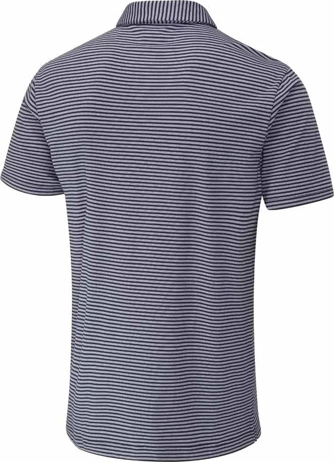 PING Langford heren polo, navy/white