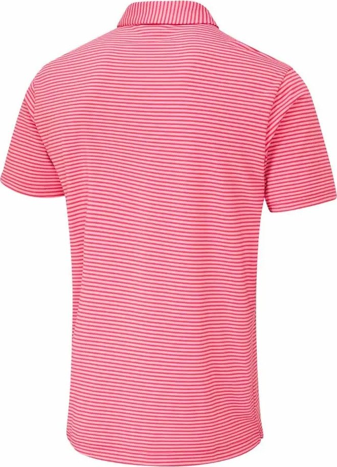 PING Langford heren polo, rhapsody/pink white
