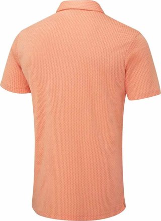 PING Hershel heren polo, wild salmon multi