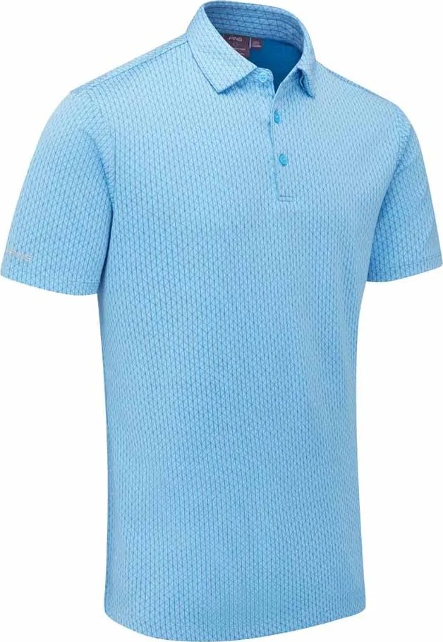 PING Hershel heren polo, baltic sea multi