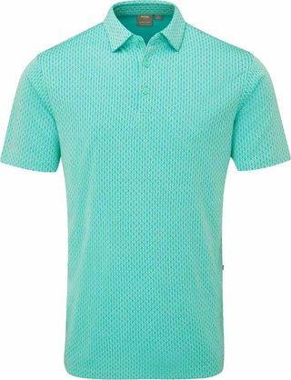 PING Hershel heren polo, green bay multi