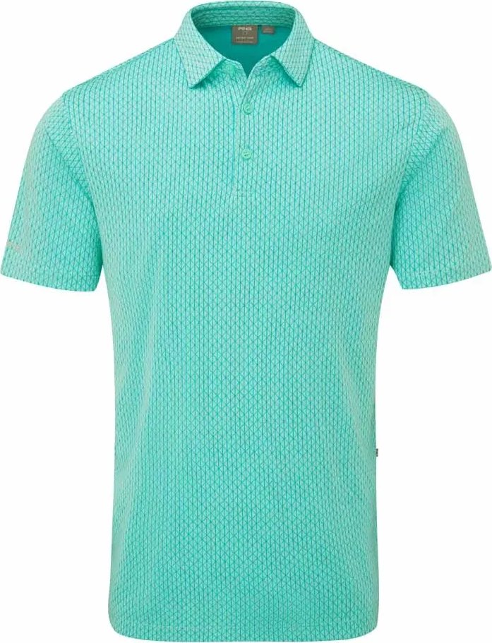 PING Hershel heren polo, green bay multi