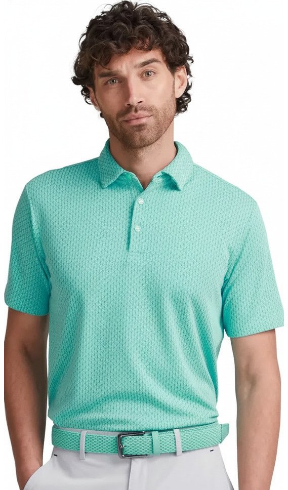 PING Hershel heren polo, green bay multi