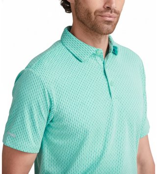 PING Hershel heren polo, green bay multi