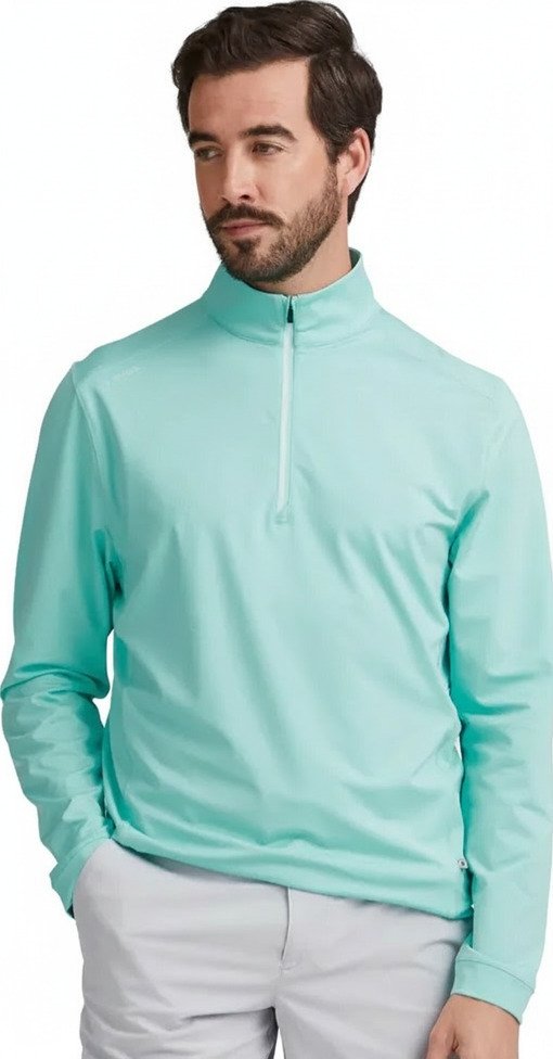 PING Latham Half Zip heren midlayer, green bay
