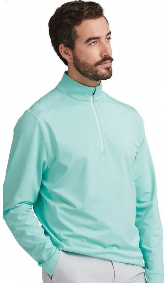 PING Latham Half Zip heren midlayer, green bay