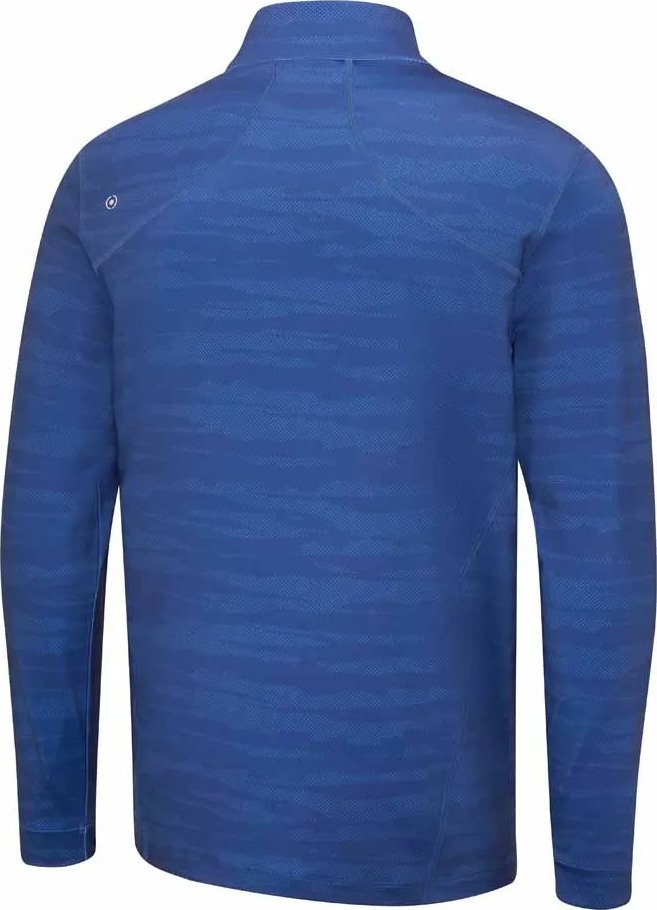 PING Latham Half Zip heren midlayer, inky multi
