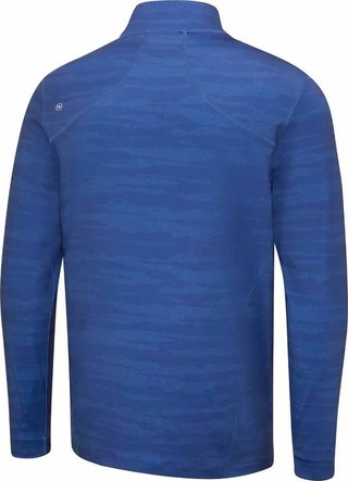 PING Latham Half Zip heren midlayer, inky multi