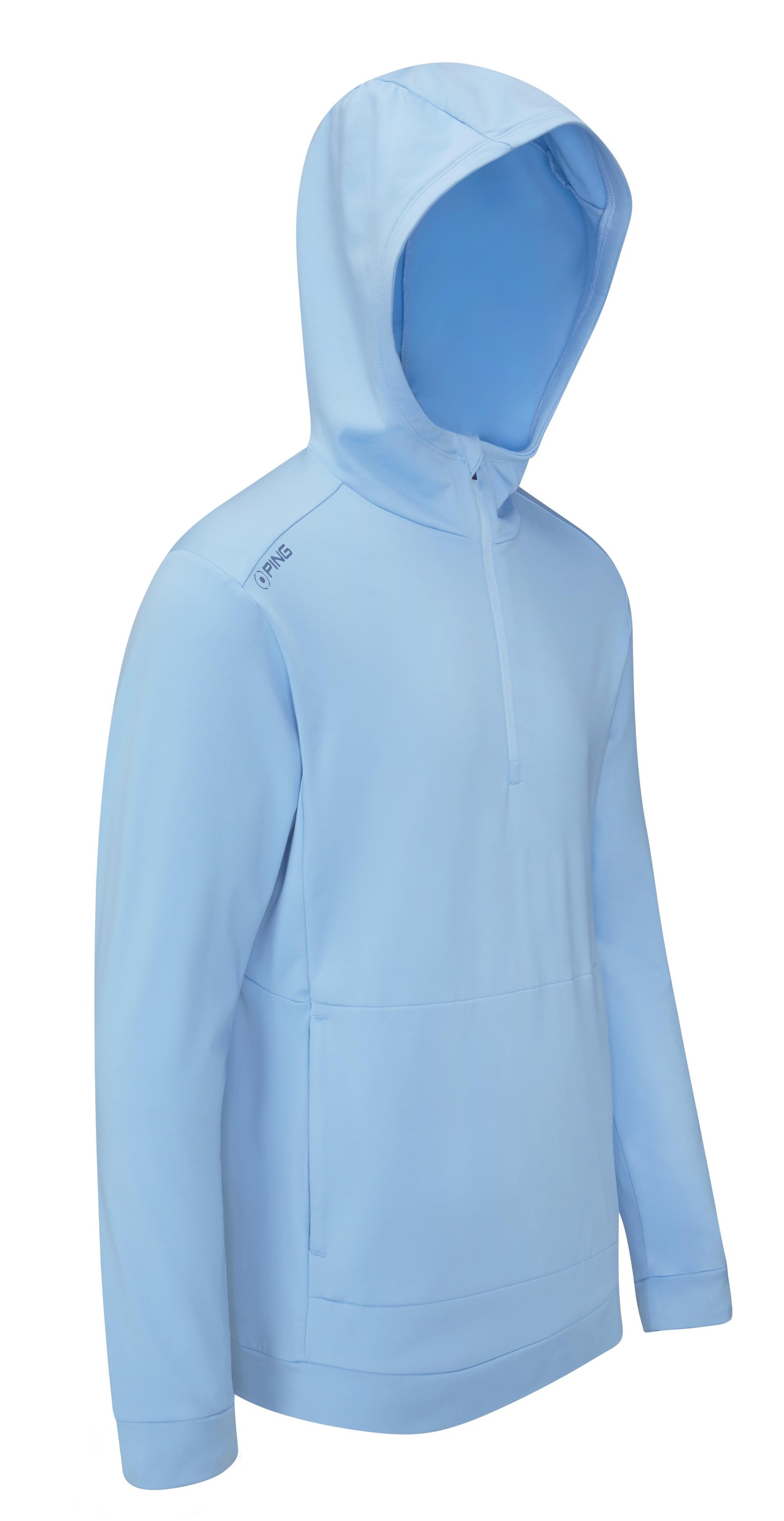 Ping Haldon Hooded Fleece heren sweater, baltic sea