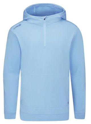 Ping Haldon Hooded Fleece heren sweater, baltic sea