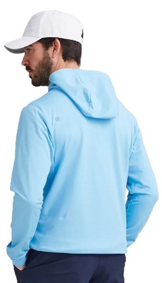 Ping Haldon Hooded Fleece heren sweater, baltic sea