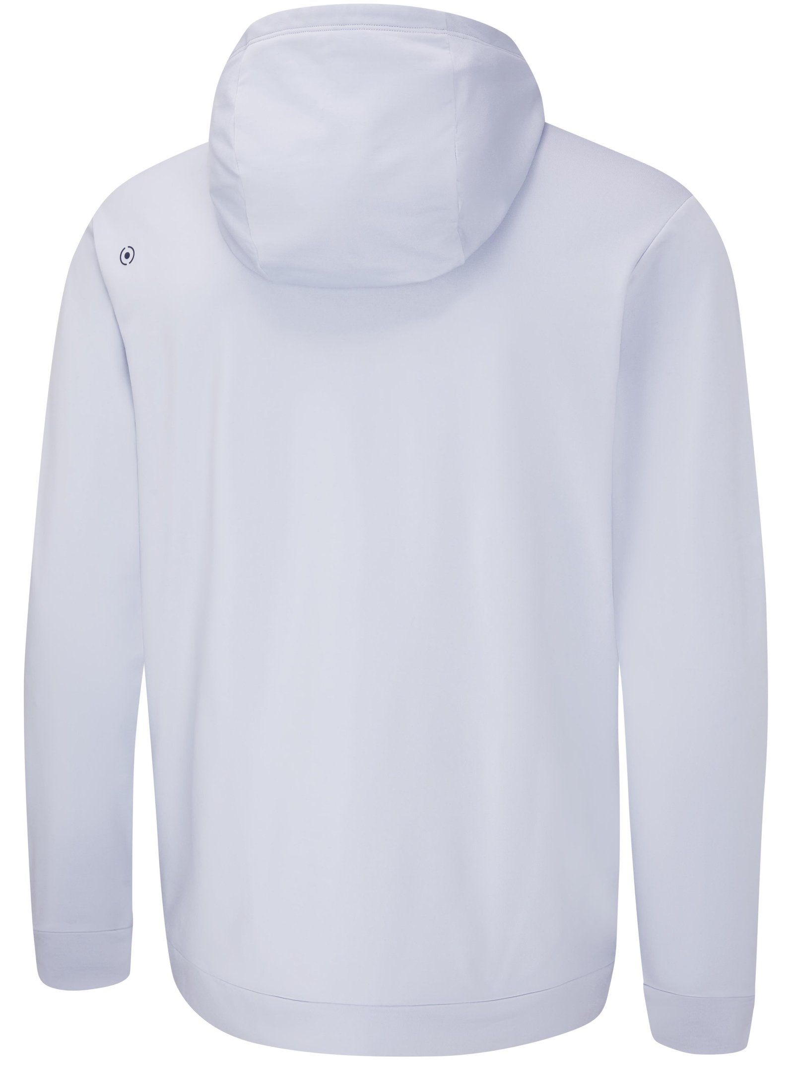 PING Haldon Hooded Fleece heren sweatshirt, pearl grey