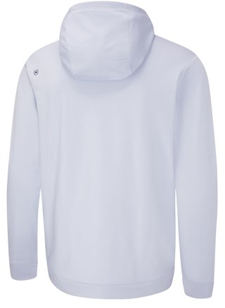 PING Haldon Hooded Fleece heren sweatshirt, pearl grey