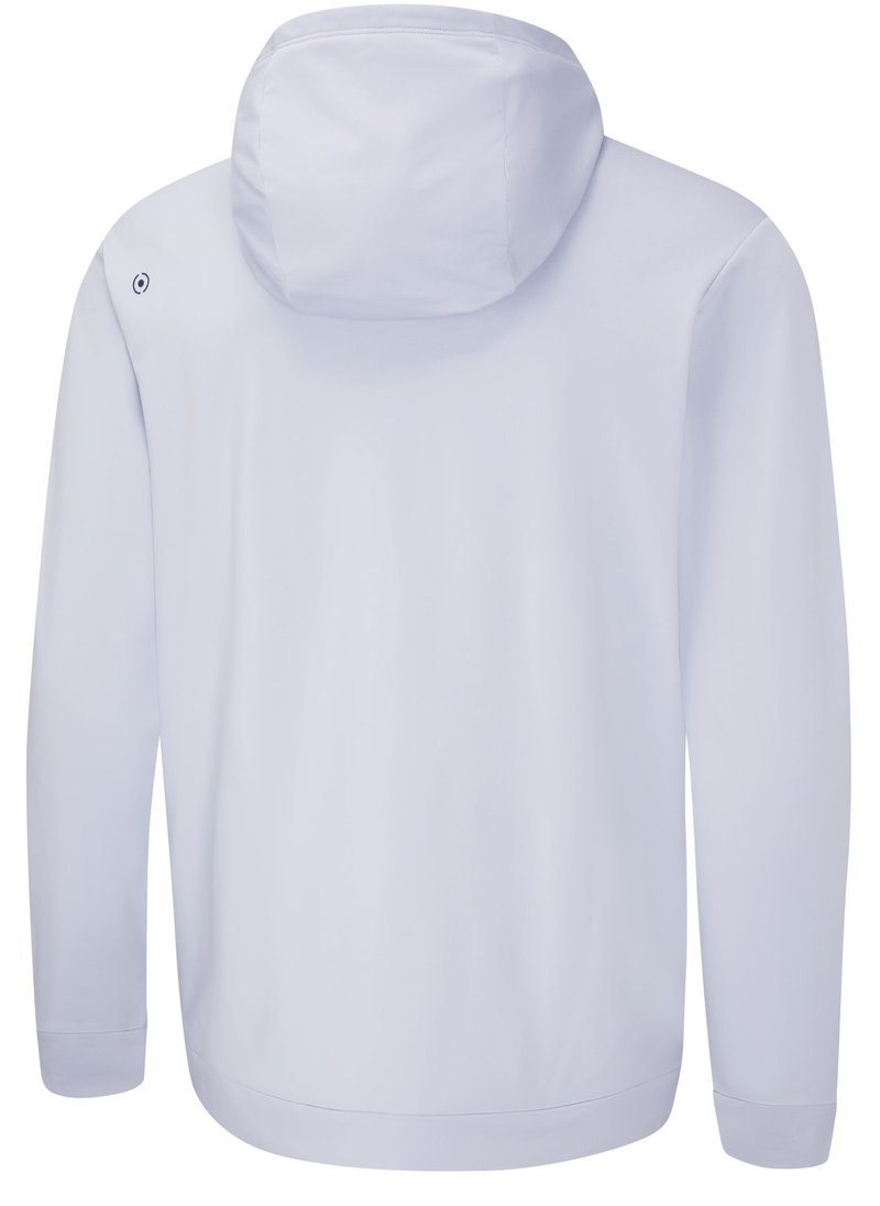 PING Haldon Hooded Fleece heren sweatshirt, pearl grey