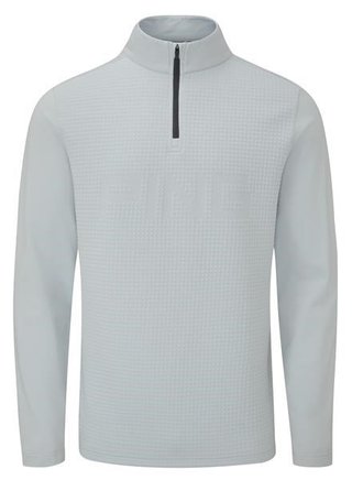 PING Faron heren sweater, pearl grey