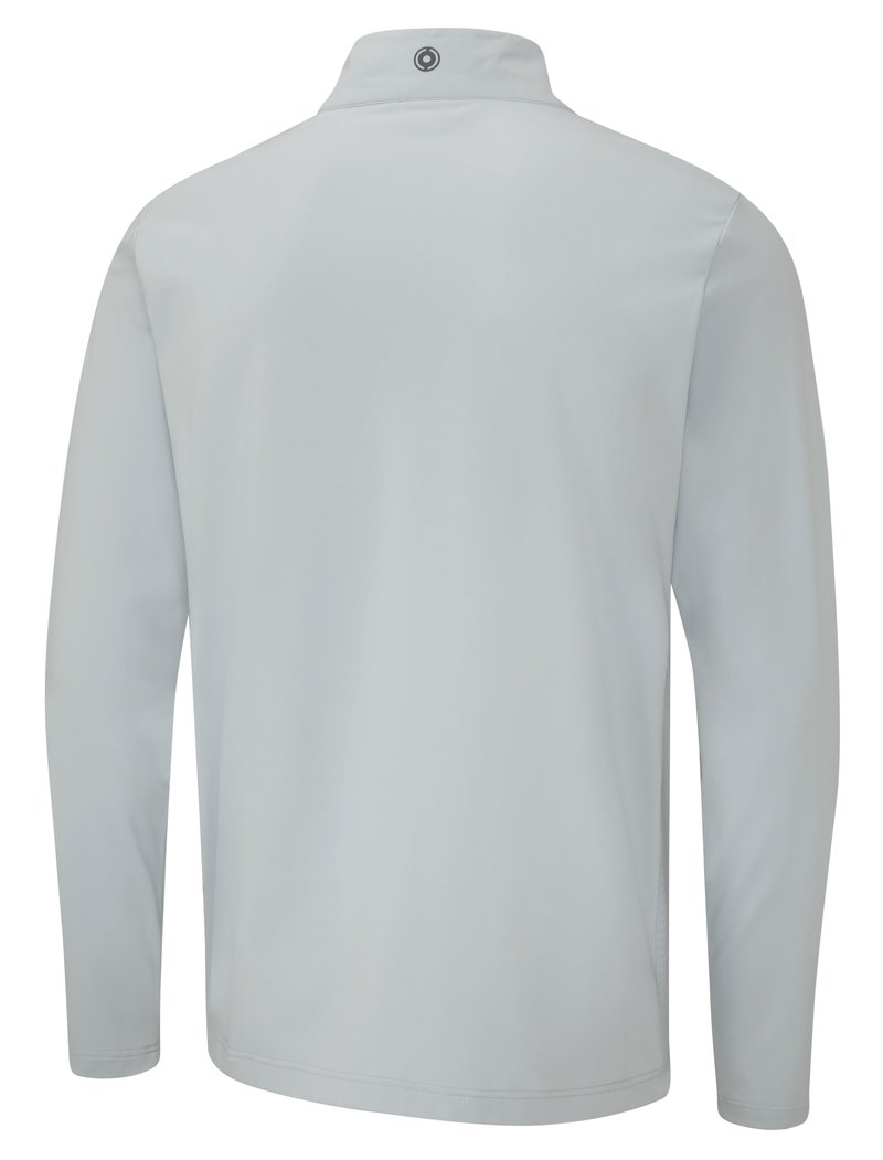 PING Faron heren sweater, pearl grey