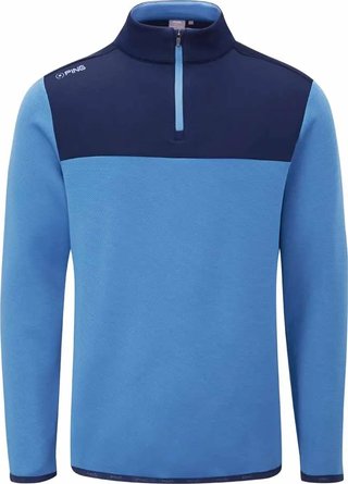 PING Kinver heren sweater, stellar/navy