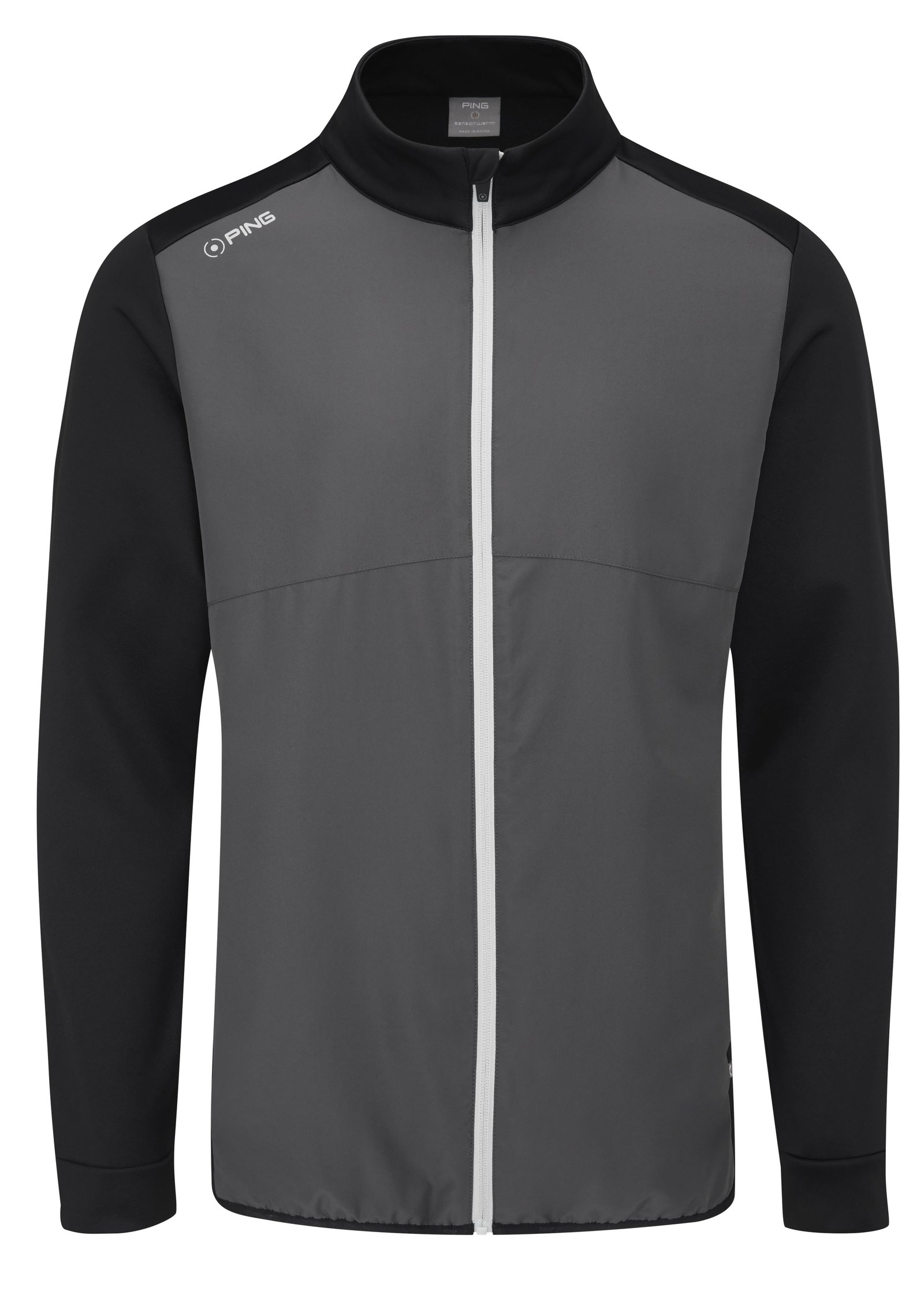 PING Burford heren jack, asphalt/black