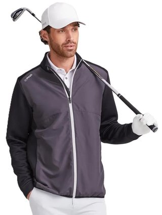 PING Burford heren jack, asphalt/black